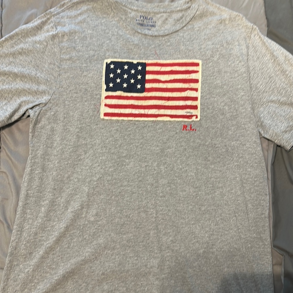 Ralph Lauren Big Boys Tee American Flag